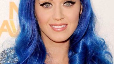 katy perry blue hair