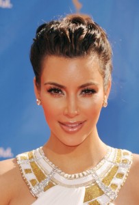 Kim Kardashian Hairstyles 2012