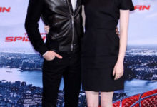 emma stone spider man photo call berlin
