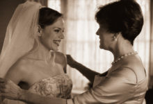 Bridal with mother