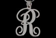 sterling silver monogram initial